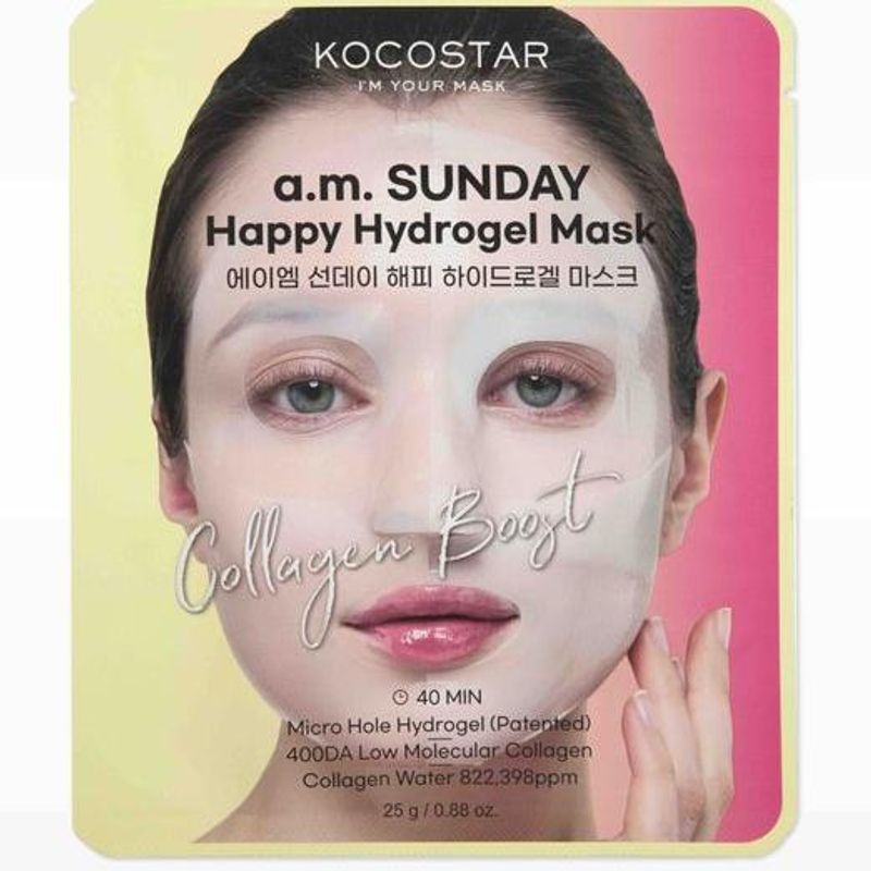 a.m SUNDAY Happy Hydrogel Mask