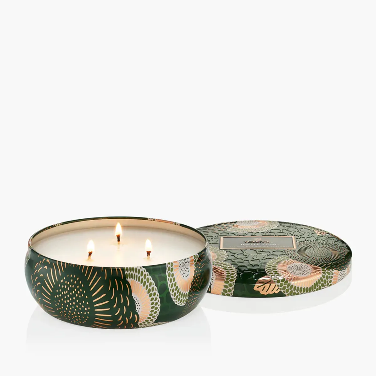 Temple Moss 3-Wick-Candle 