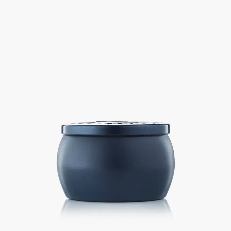 Makassar Ebony & Peach Mini Tin Candle